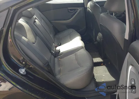 2011 Hyundai Elantra Limited from USA, damaged, VIN 5NPDH4AE4BH076130